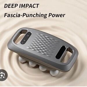 Handheld Deep Impact Fascia Massager - Gray